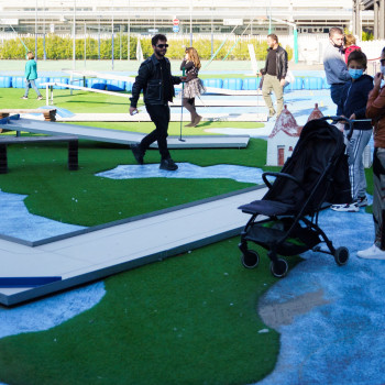 Miniature golf and Paddle court