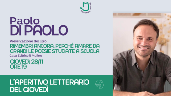 Aperitivi letterari del giovedì: Paolo Di Paolo