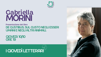 Giovedì letterari: Gabriella Morini